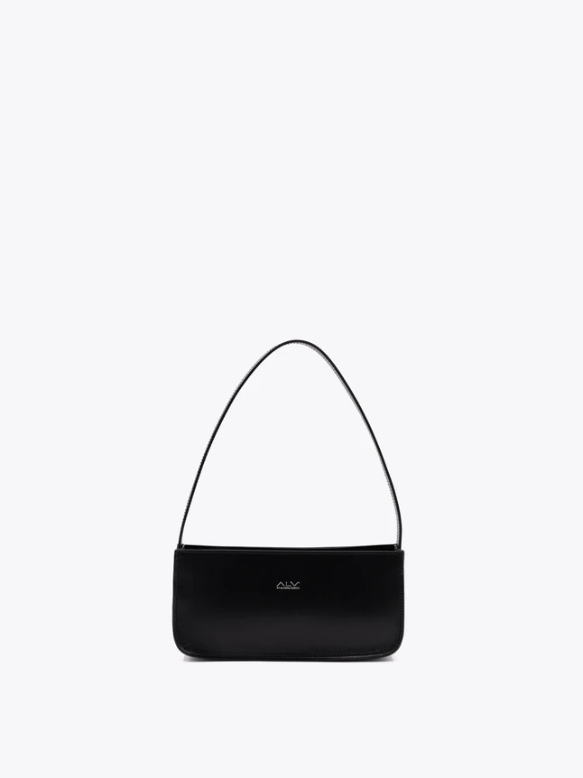 Minimalist Leather Top Handle Bag for Evening Outings