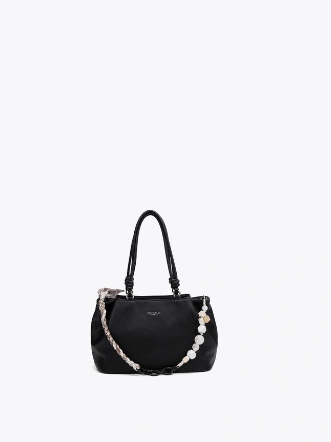 Women's Handbag In Vegan Leather For Daily Use - Modern Design