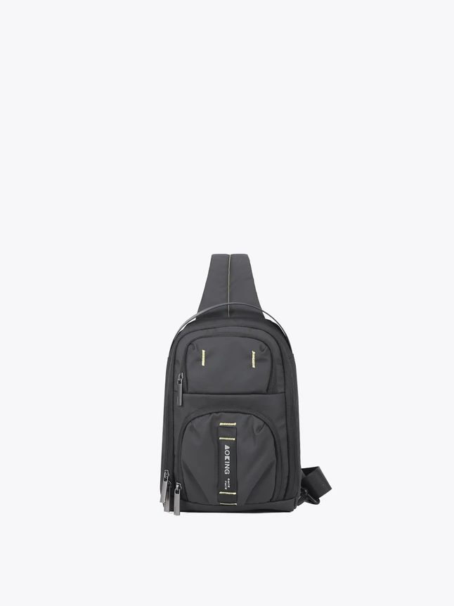 Minimalist Nylon Sling Bag Crossbody for Daily Essentials and Travel