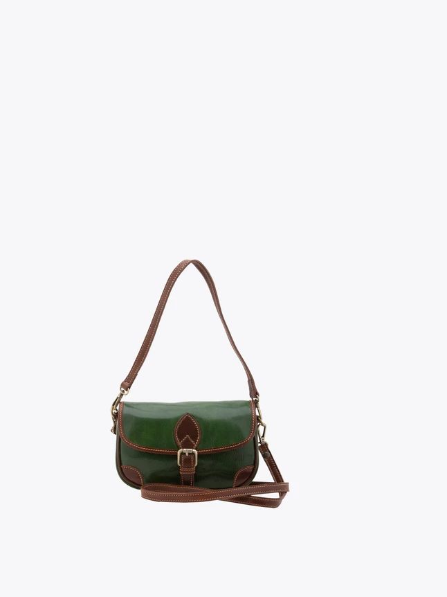 Leather Saddle Crossbody Bag for Everyday Use