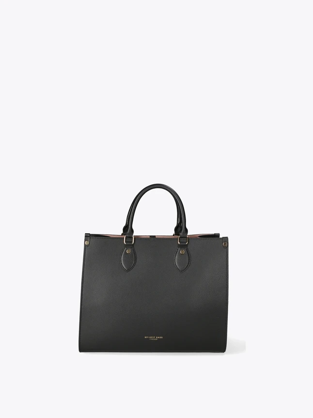 Leather Top Handle Tote Bag for Work And Daily Use