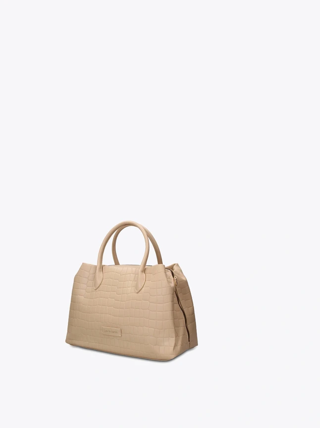 Women's Handbag In Vegan Leather For Weekend - Contemporary Design