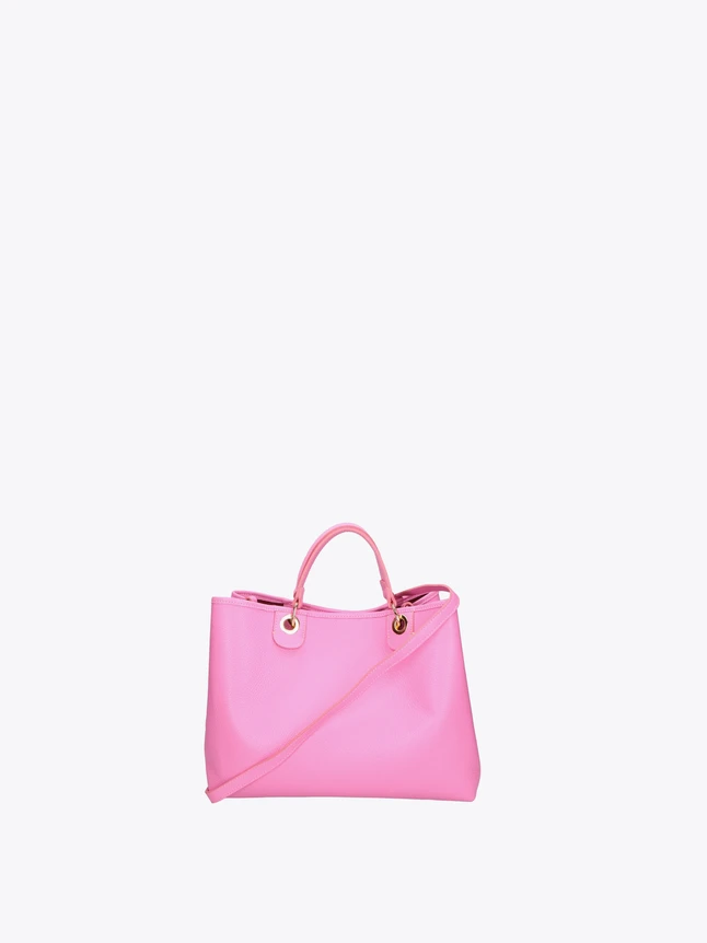 Minimalist Leather Tote Bag Top Handles And Crossbody Strap for Daily Use