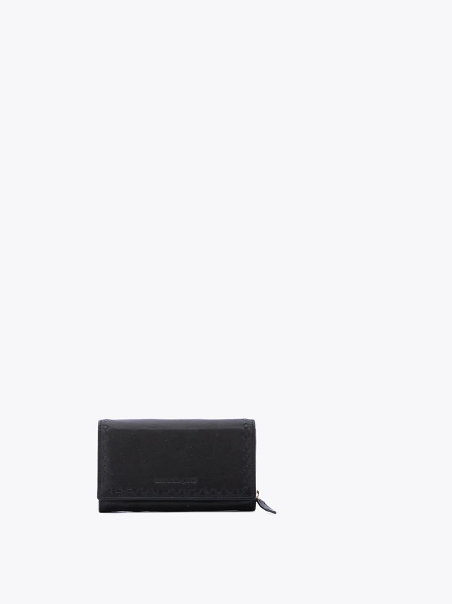 Minimalist Leather Card Wallet for Everyday Essentials Compact Purse