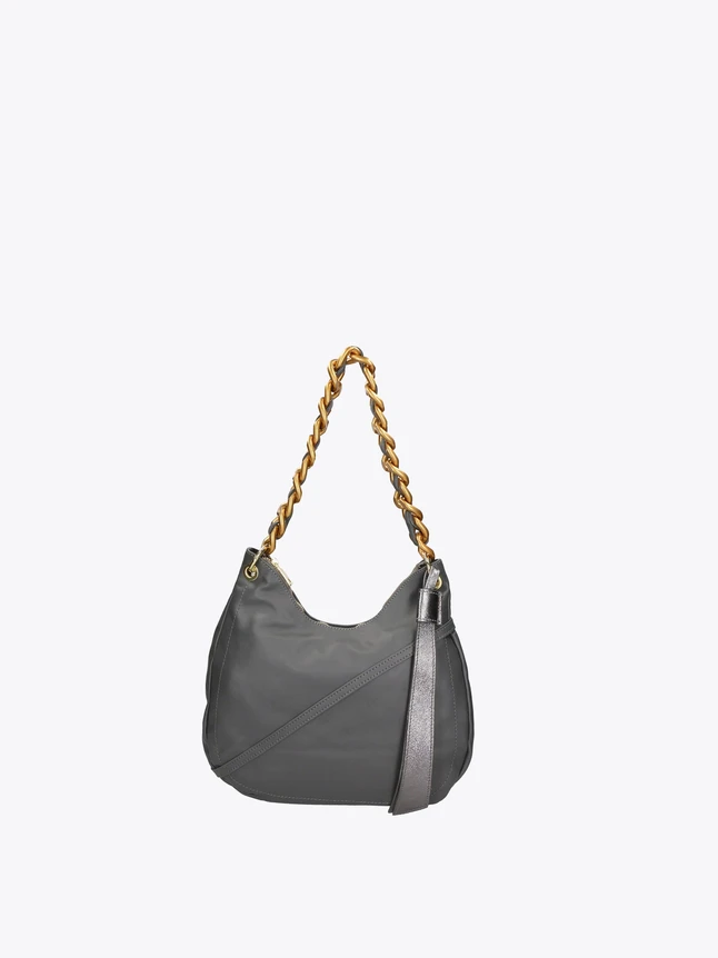 Leather Chain Strap Hobo Bag for Everyday Use