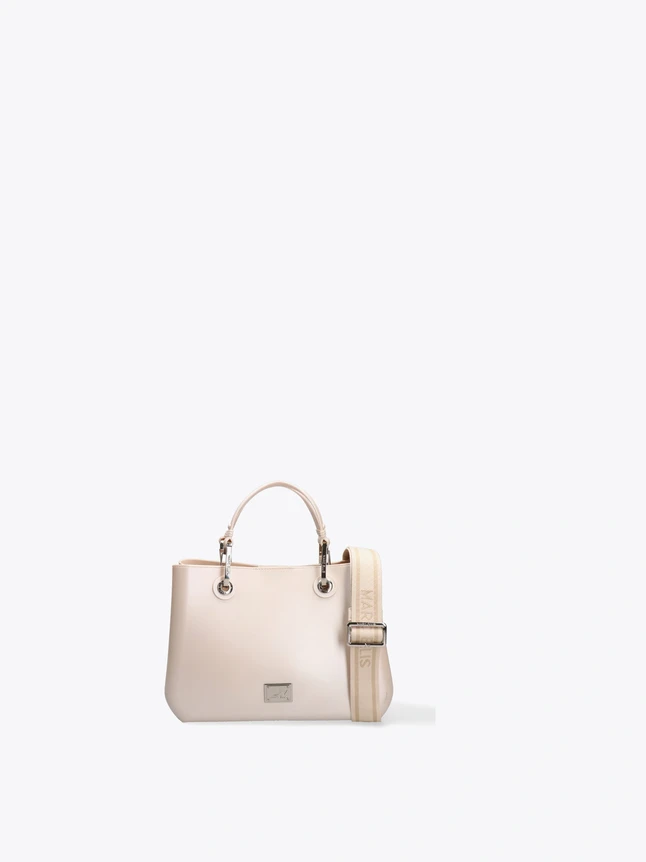 Sleek Handbag In Vegan Leather For Women - Timeless Design With Everyday Shape