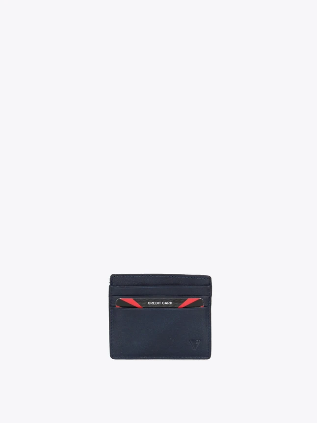 Minimalist Leather Cardholder Slim Wallet for Cards And Essentials