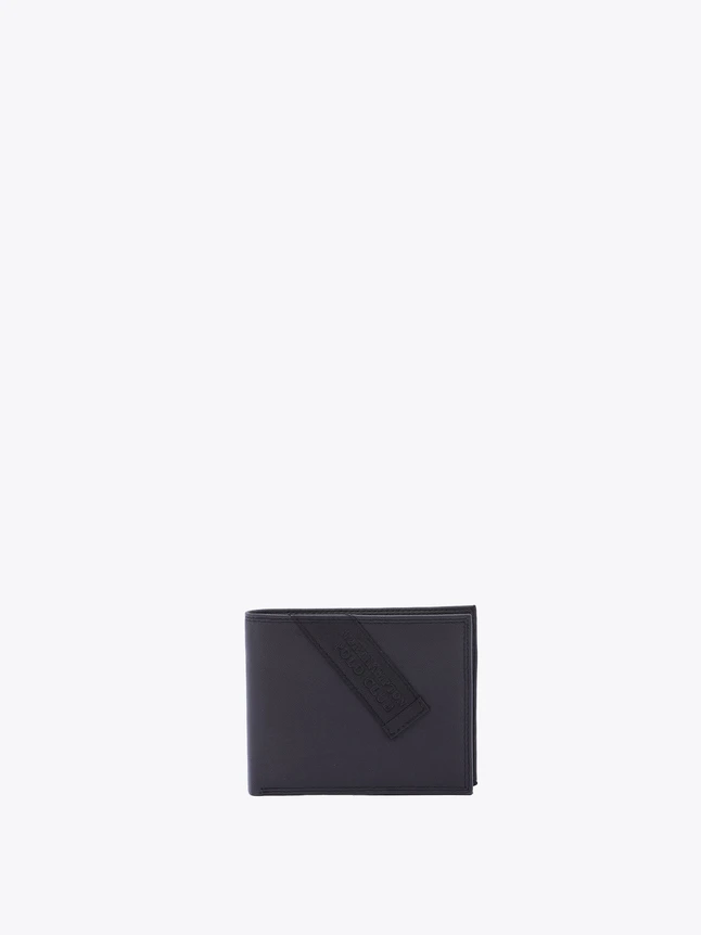 Slim Leather Wallet with Strap for Daily Essentials
