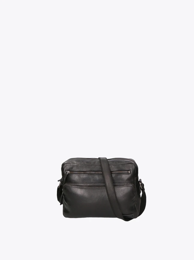 Minimalist Leather Crossbody Bag for Everyday Travel