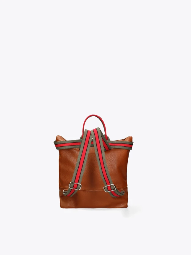 Lightweight Genuine Leather Convertible Handbag For Daily Use