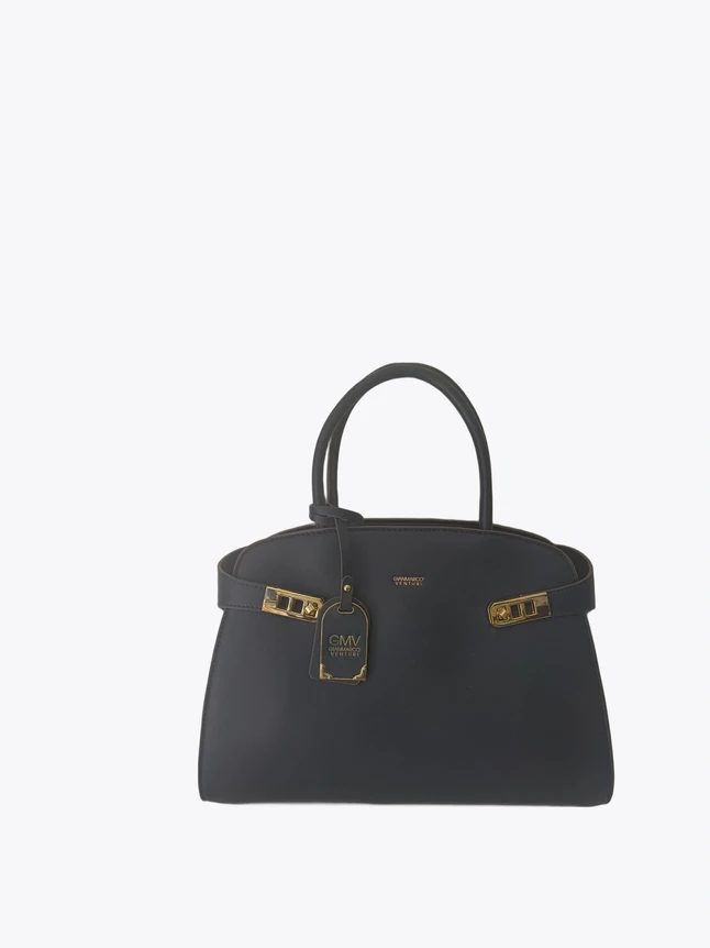 Minimalist Handbag In Vegan Leather For Women - Refined Design