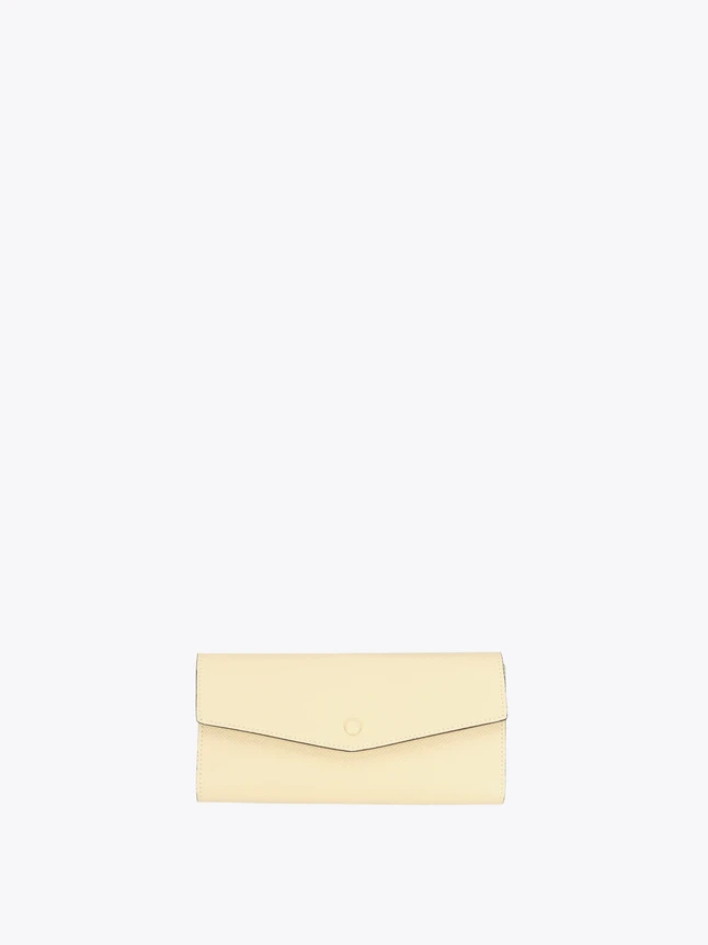 Envelope Leather Clutch for Evening Events