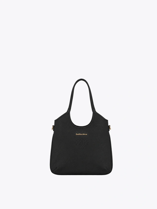 Women's Classic Vegan Leather Shoulder Bag For Weekend - Stylish Design