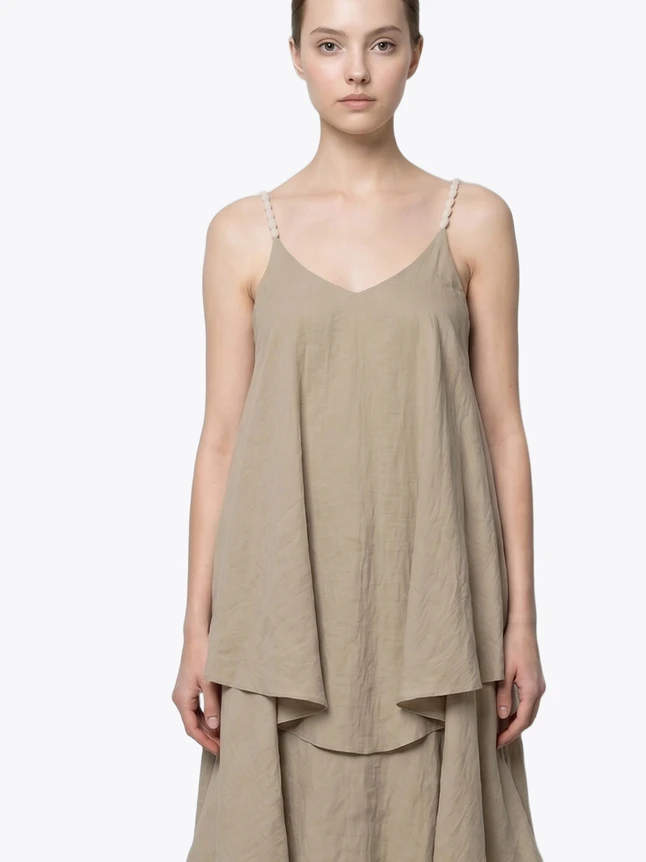 Women's Slim Dress For Daily Wear - Refined Design - Chic Essential