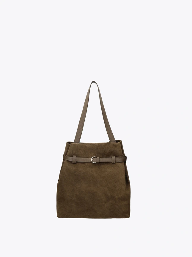 Spacious Genuine Leather Handbag For Special Occasions - Stylish Design