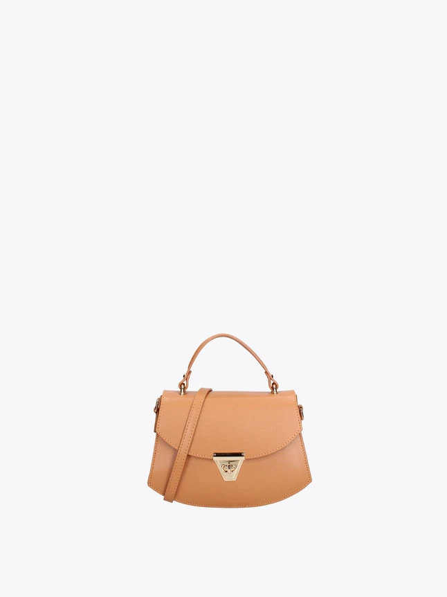 Top Handle Leather Satchel for Everyday Use