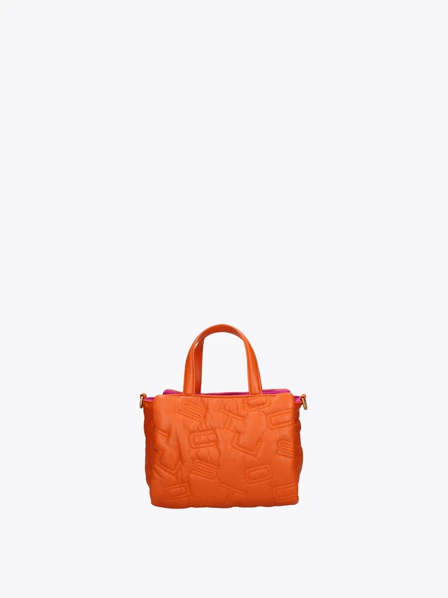Sleek Handbag In Vegan Leather For Women - Elegant Design With Structured Shape