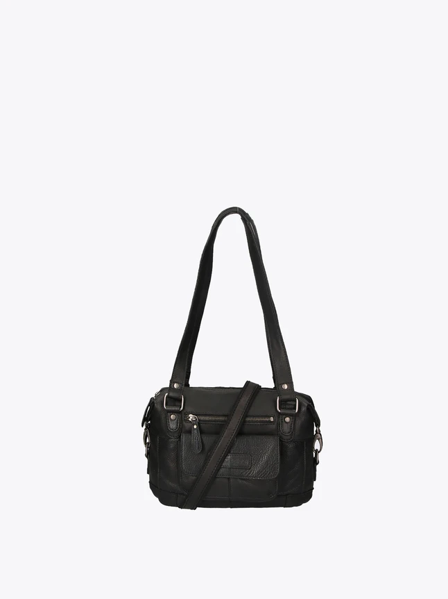 Leather Satchel Bag with Top Handles And Removable Crossbody Strap for Everyday Use