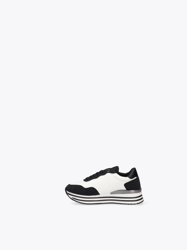 Contemporary Leather Platform Sneakers for Modern Urban Style