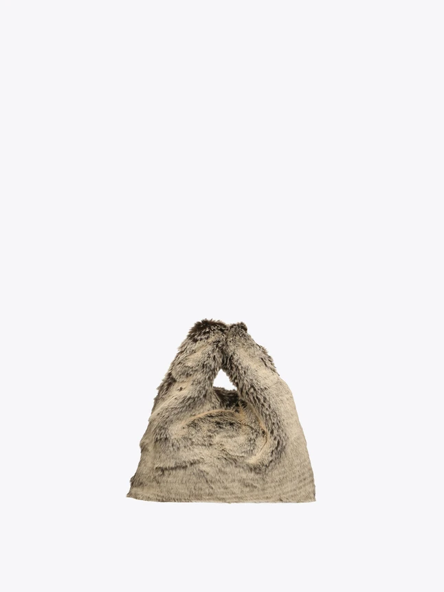 Shaggy Faux Fur Tote Bag for Daily Use