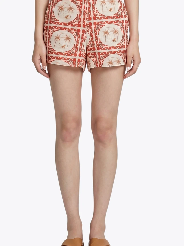 Classic Shorts In Polyester For Casual Outings - Sophisticated Design
