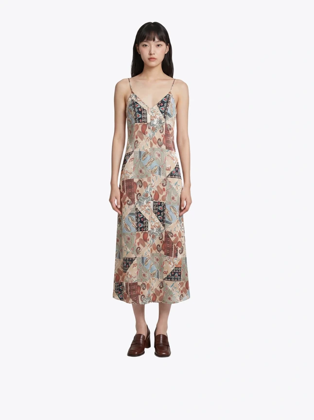 Women's Refined Dress For Everyday Wear - Modern Design With Spacious Shape