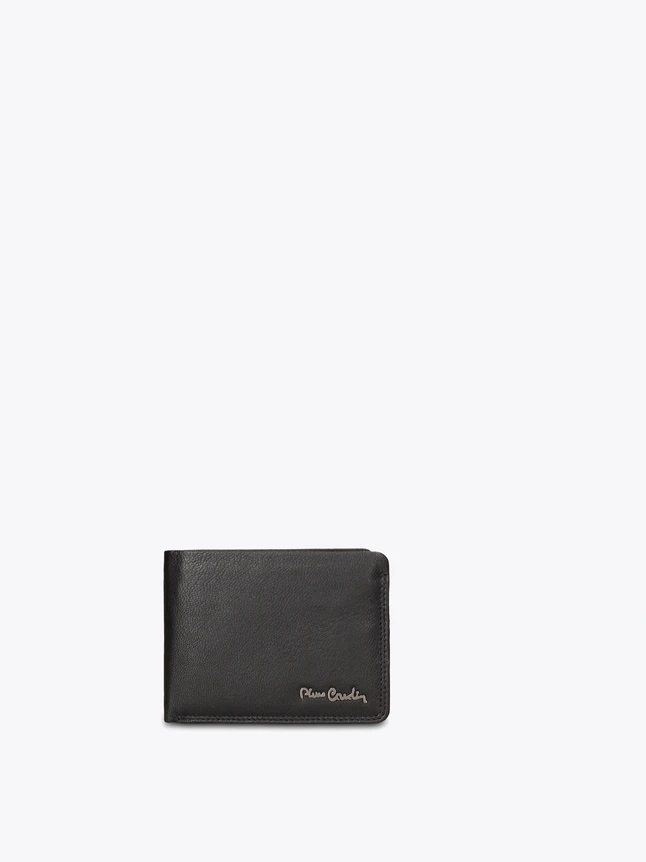 Slim Genuine Leather Wallet For Men - Minimalist Design - Classic Essential