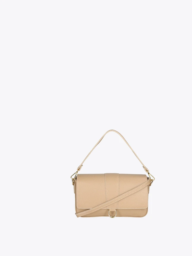 Minimalist Leather Mini Crossbody Bag for Everyday Essentials