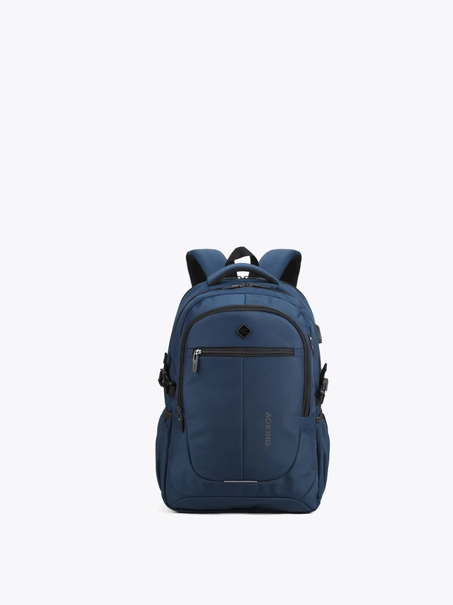 Minimalist Nylon Laptop Backpacks for Work Travel