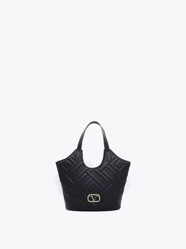 Quilted Leather Tote Bag for Everyday Use