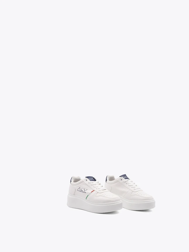 Platform Leather Sneakers for Everyday Streetwear