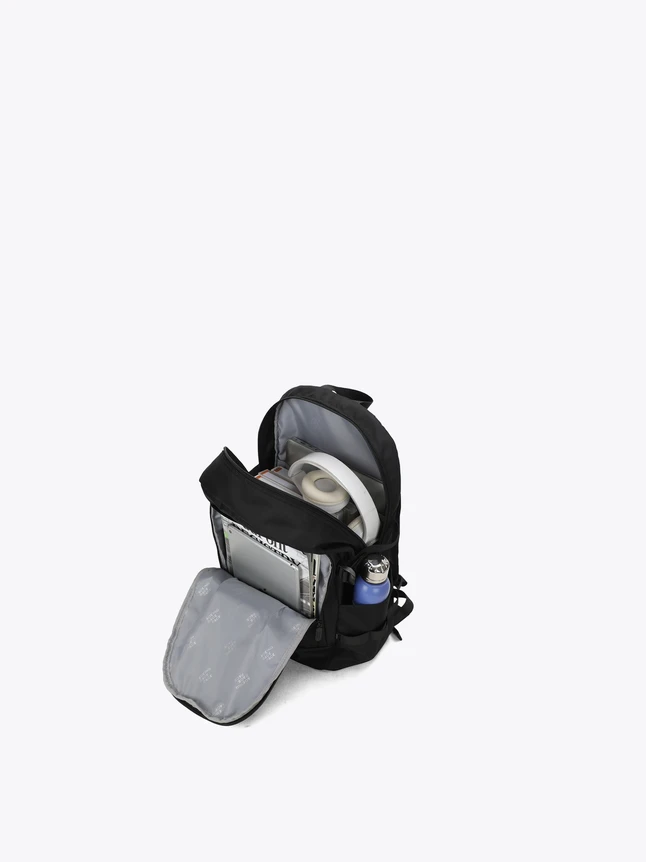 Urban Lightweight Fabric Backpack With Tech Compartment For Daily Use