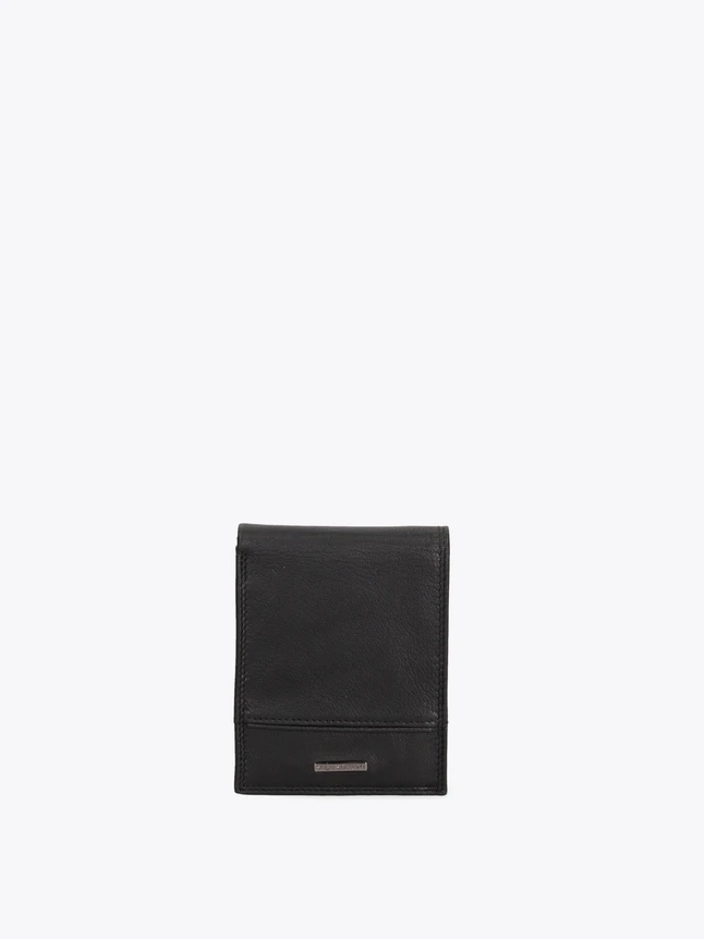 Minimalist Leather Wallet Card Holder for Everyday Use