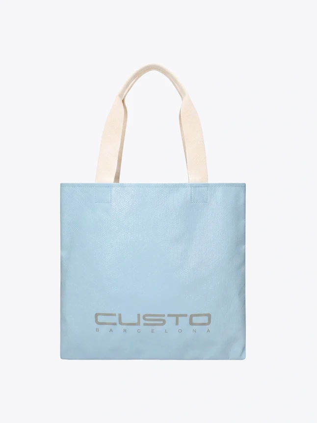 Women's Compact Tote Bag In Vegan Leather For Travel - Sleek Design