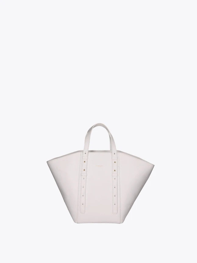 Geometric Leather Tote Bag for Everyday Use