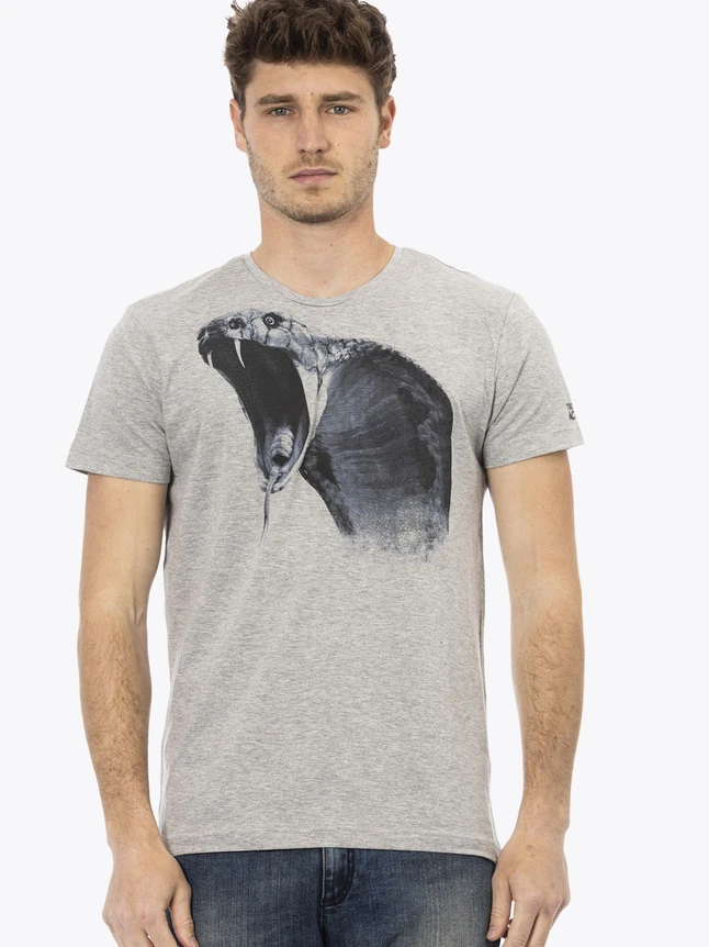 Graphic Cotton T Shirt for Men Casual Everyday Wear