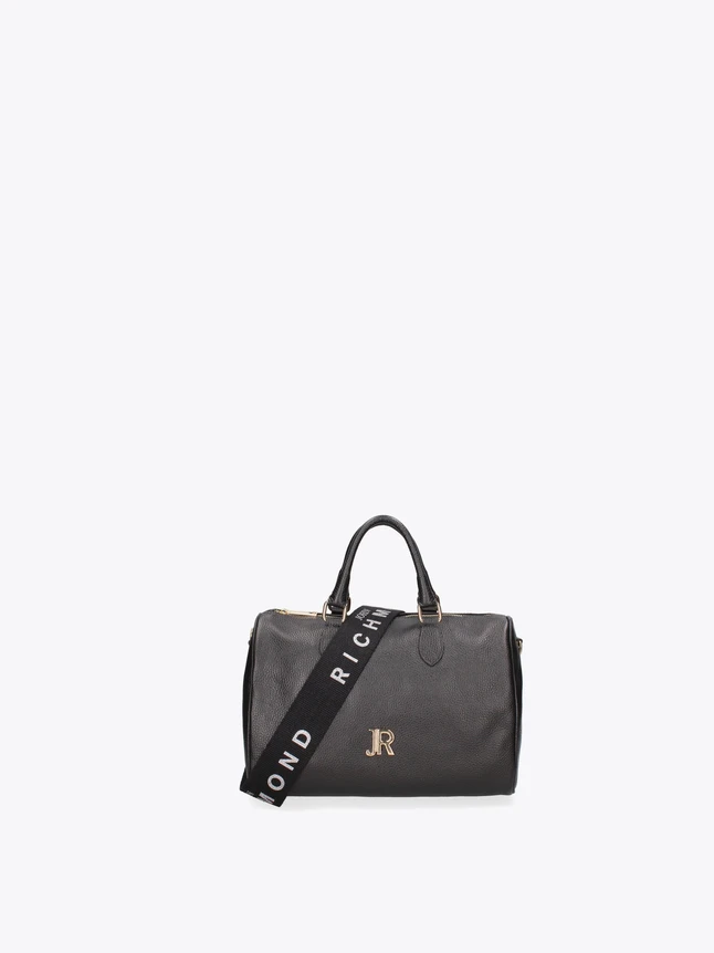 Leather Satchel Bag for Daily Use with Top Handles And Removable Strap
