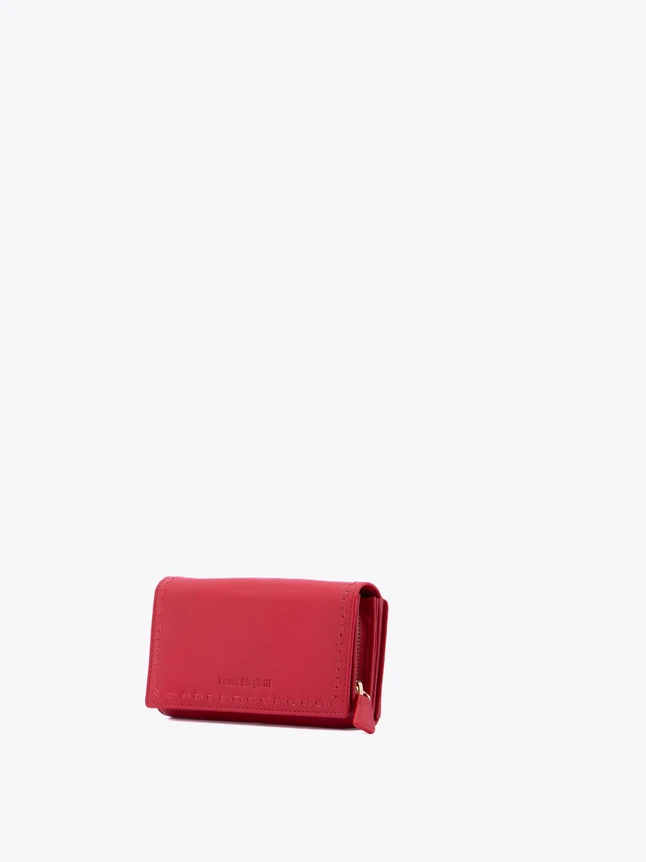 Minimalist Leather Card Wallet for Everyday Essentials Compact Purse