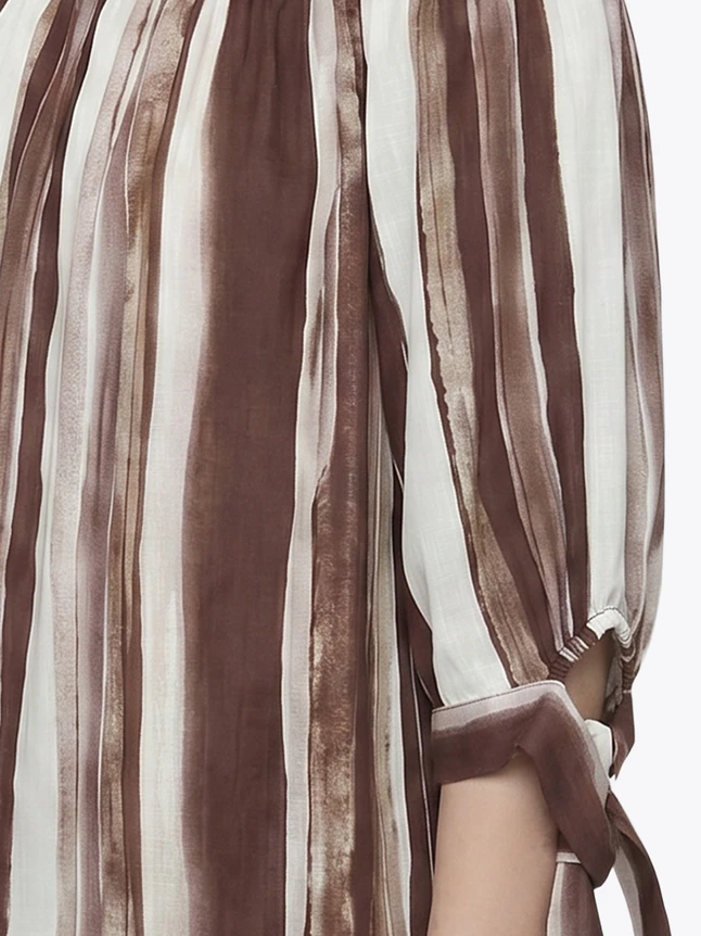 Elegant Blouse In Viscose For Special Occasions - Modern Design