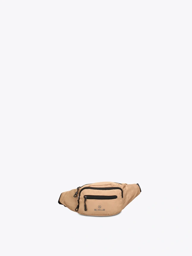 Vegan Leather Chic Belt Bag For Men - Elegant Design With Polished Shape