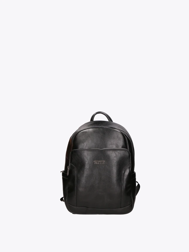 Elegant Leather Laptop Backpacks Minimalist Design with Front Pocket