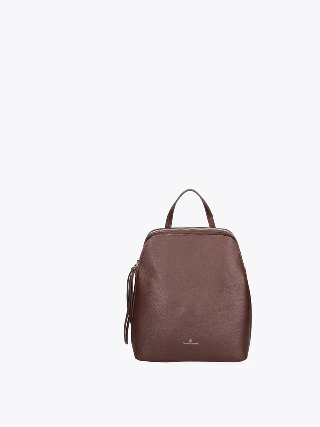 Minimalist Leather Backpack for Laptop Everyday Use