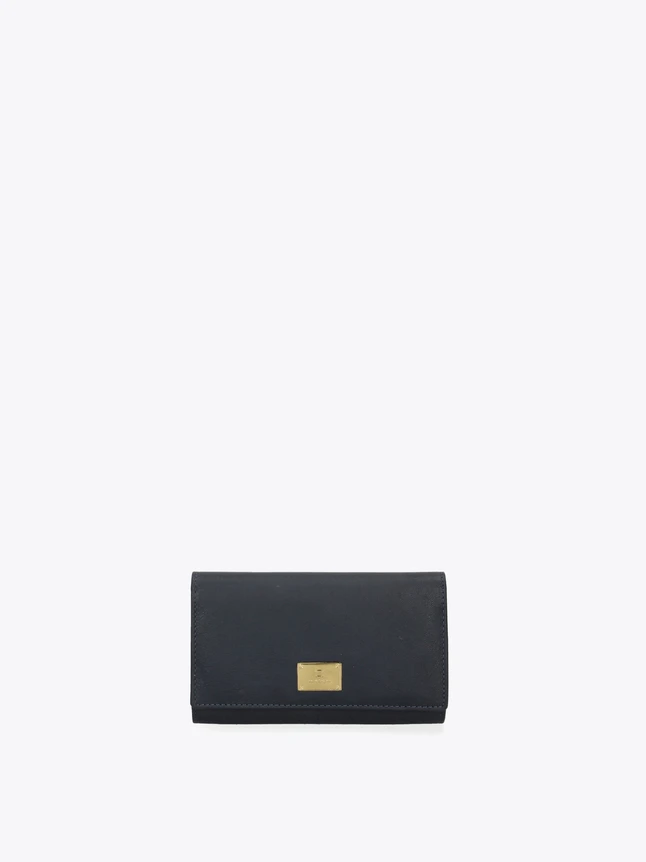 Leather Slim Wallet Clutch for Evening Essentials