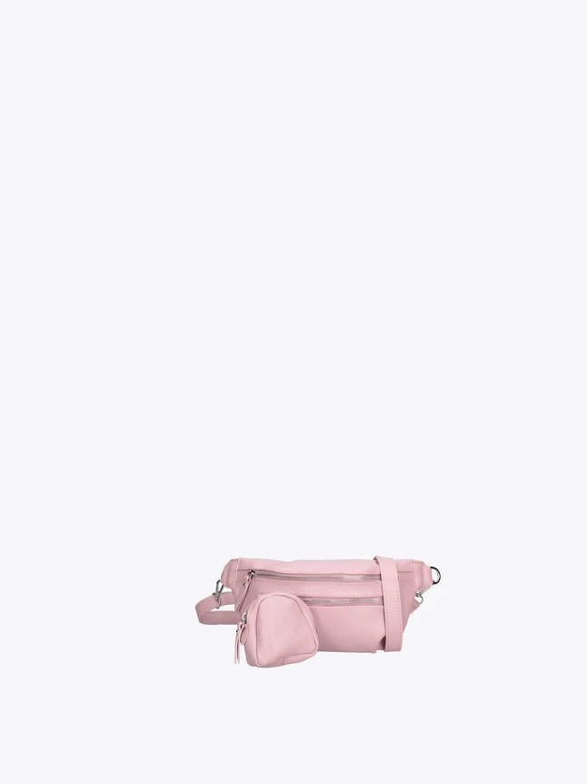 Nylon Waist Bag Minimalist Style with Small Pouch for Travel And Everyday Use