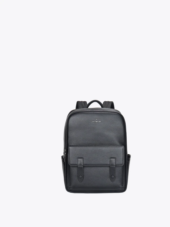 Minimalist Leather Laptop Backpacks for Work