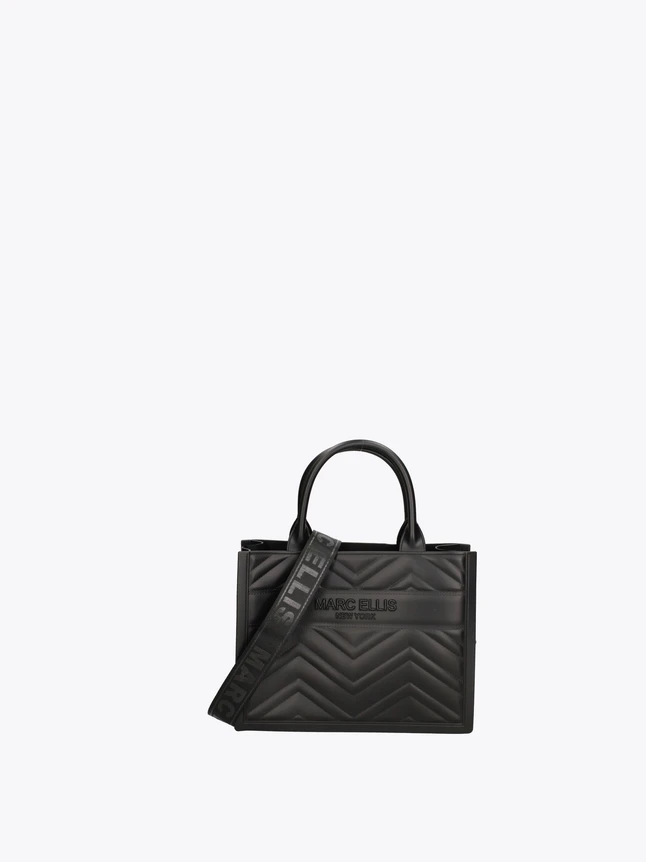Quilted Leather Tote Bag for Work And Travel