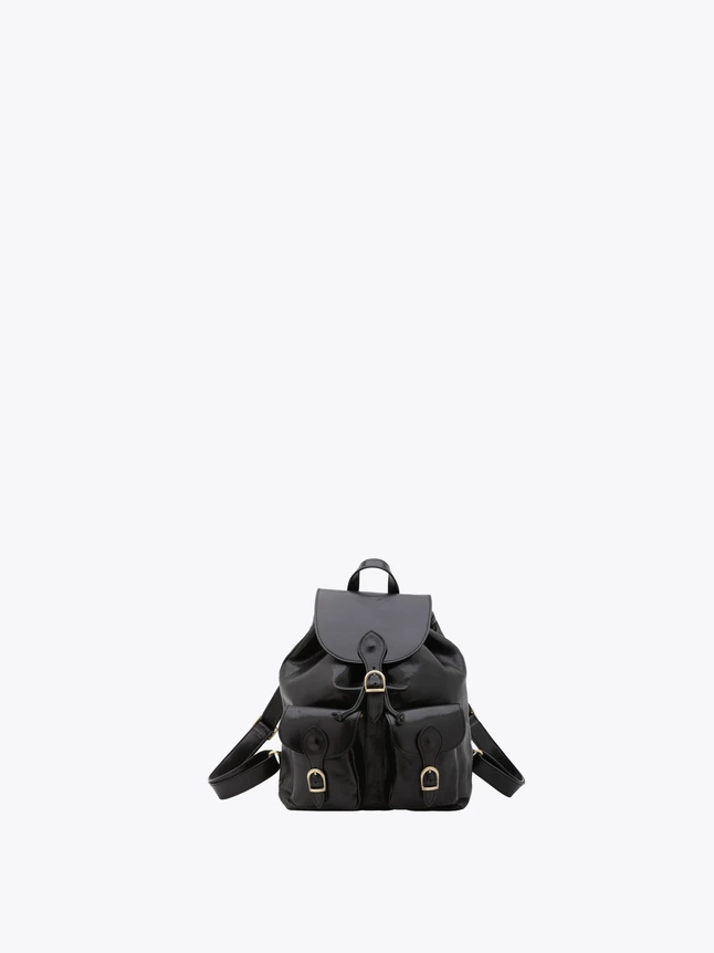 Leather Vintage Flap Backpack for Everyday Use