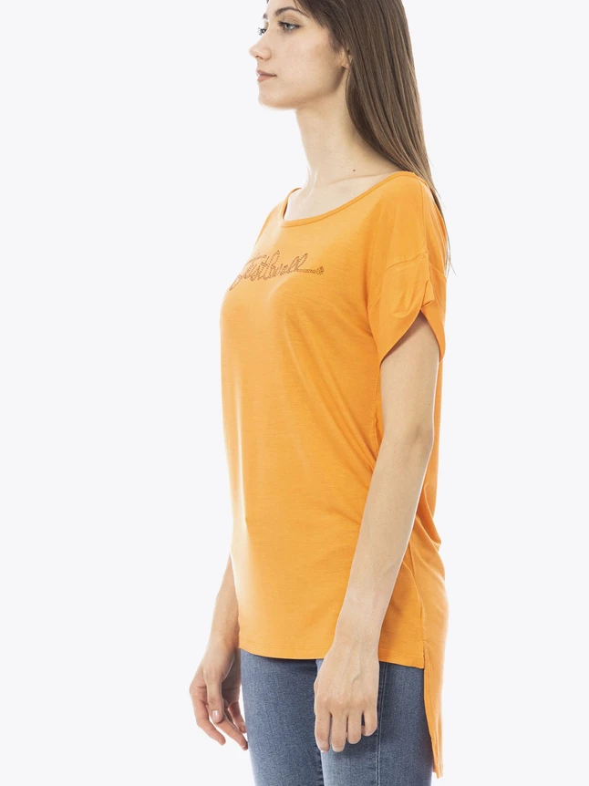 Cotton Relaxed Fit Graphic Script Tee for Everyday Casual Wear