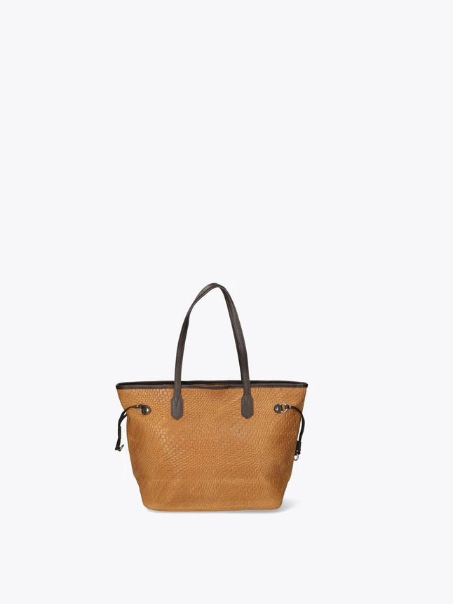 Suede Bucket Bag for Everyday Use with Top Zip And Shoulder Strap
