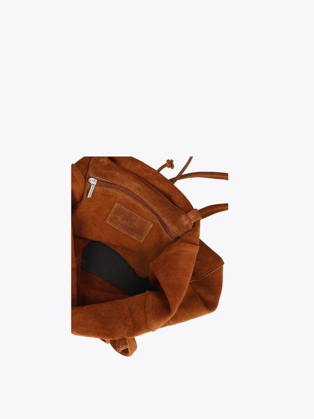 Soft Suede Everyday Shoulder Bag Modern Minimalist Carryall Design